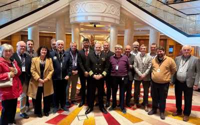 IIMM visit the Queen Mary 2 in Cobh